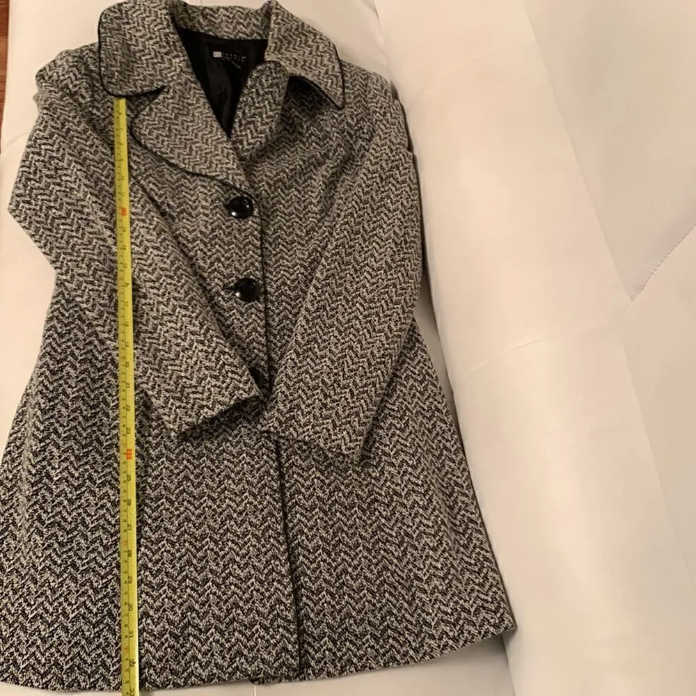 Carole Little Lightweight Long Blazer Jacket Size S - Picture 6 of 12